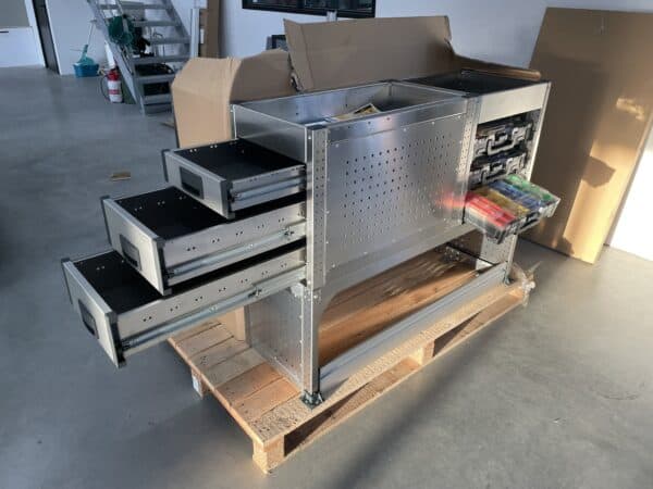 Nieuwe ALUCA module met zijlade en assortiment koffers - Afbeelding 2
