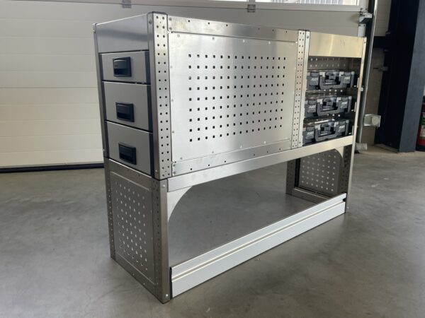 Nieuwe ALUCA module met zijlade en assortiment koffers