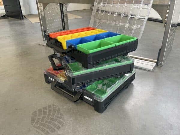 Nieuwe ALUCA module met zijlade en assortiment koffers - Afbeelding 18